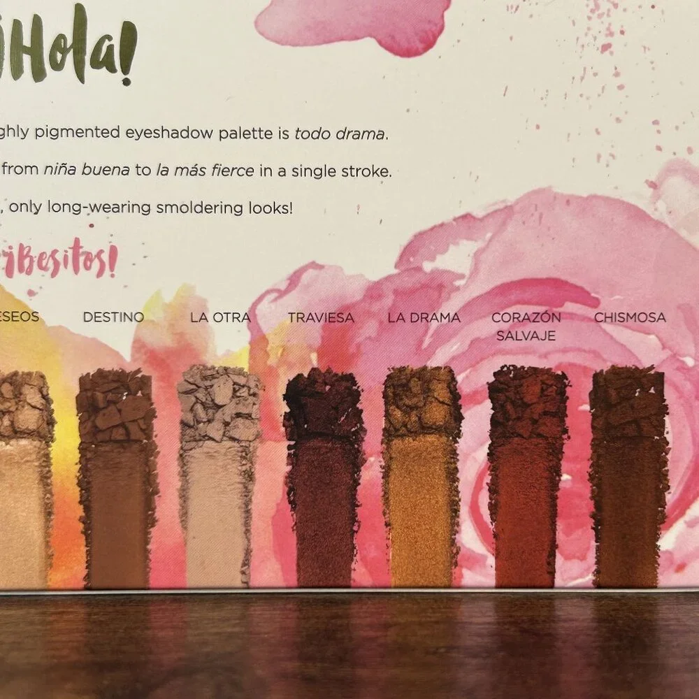NEW Mia del Mar Novelera Eyeshadow Palette Dual Ended Brush  Vegan Festival